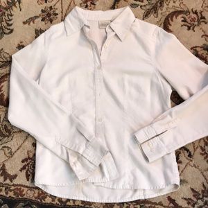 COMFY shirt -feels like soft suede-eggshell color